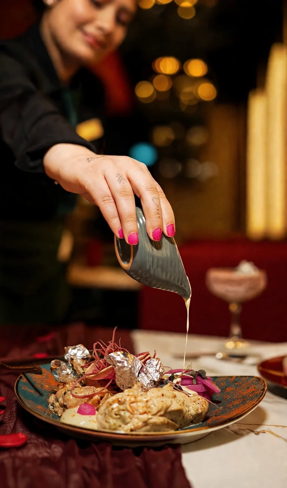 Signature dining ambiance